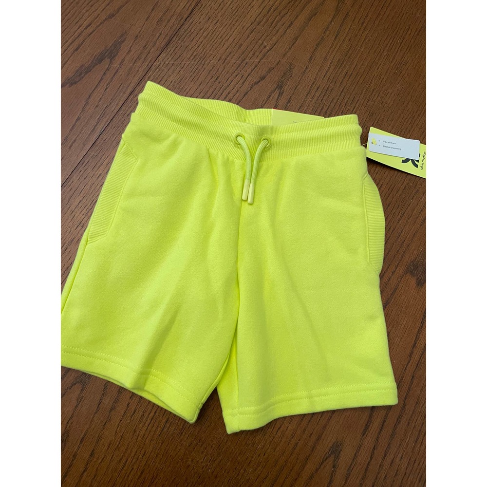 NWT All In Motion Boys Fleece Shorts Size XS